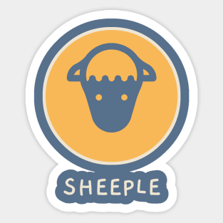 Sheeple Sticker